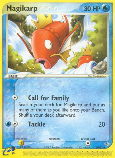 Magikarp (60/97) [EX: Dragon] | Golgari Games