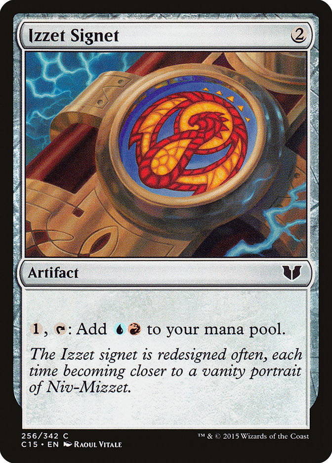 Izzet Signet [Commander 2015] | Local Legends