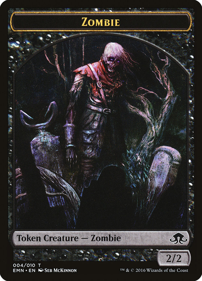 Zombie Token (004/010) [Eldritch Moon Tokens] | Golgari Games