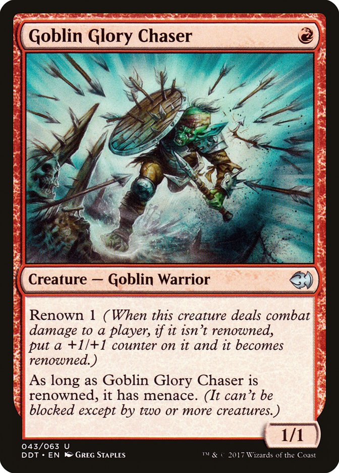 Goblin Glory Chaser [Duel Decks: Merfolk vs. Goblins] | Golgari Games