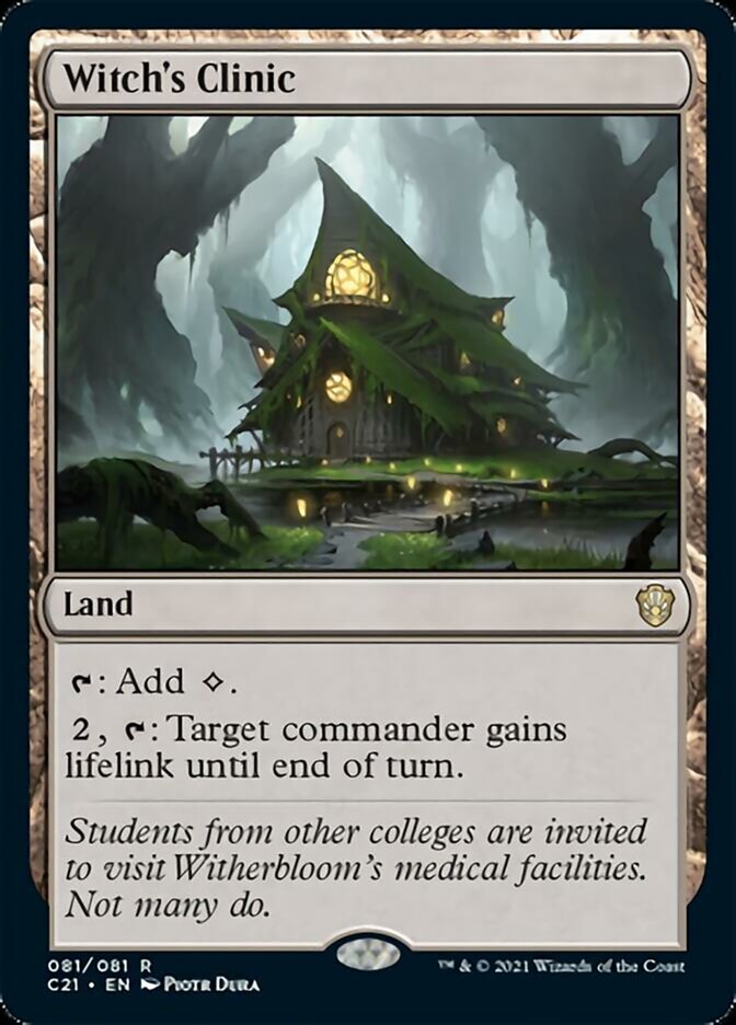 Witch's Clinic [Commander 2021] | Local Legends