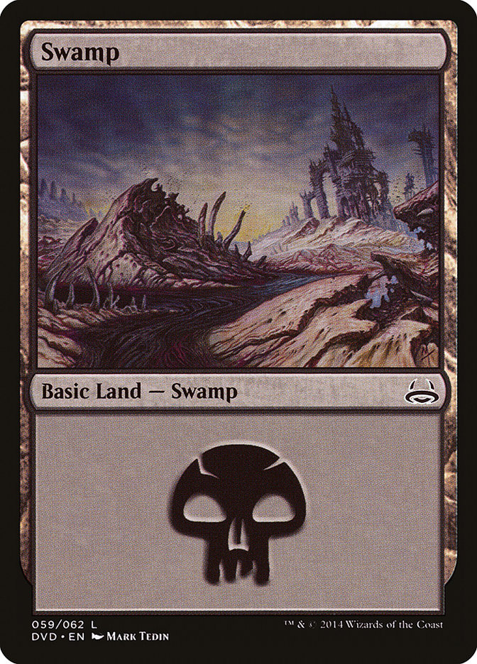 Swamp (59) (Divine vs. Demonic) [Duel Decks Anthology] | Local Legends