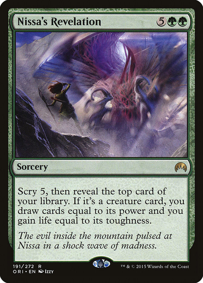 Nissa's Revelation [Magic Origins] | Local Legends