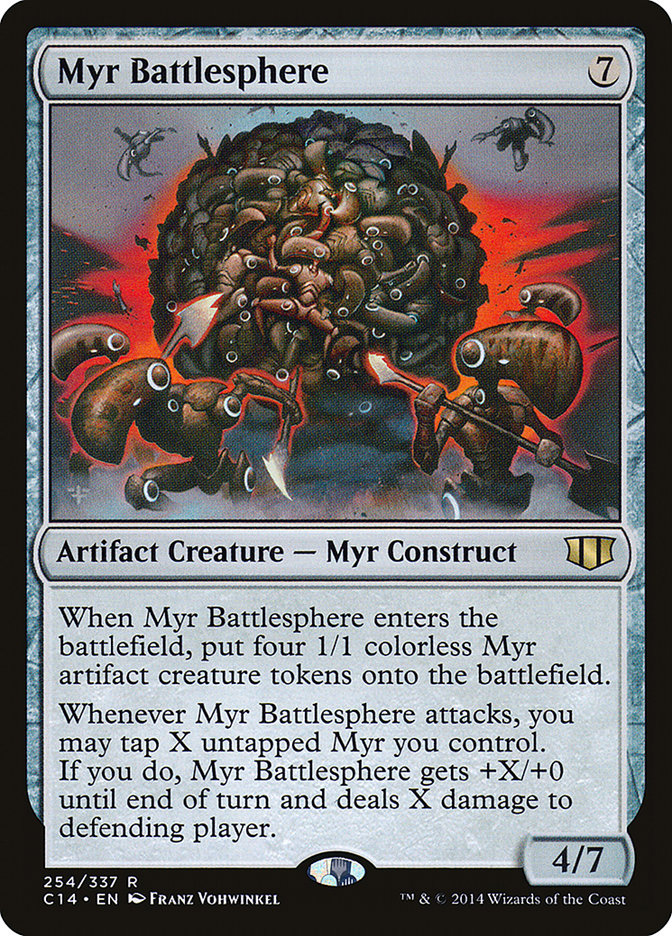 Myr Battlesphere [Commander 2014] | Golgari Games