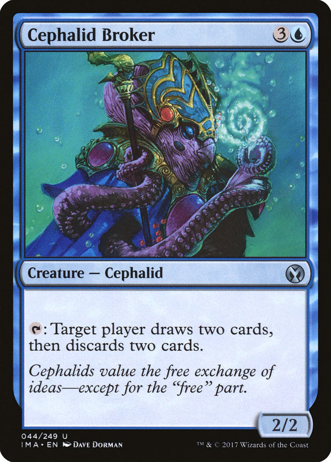 Cephalid Broker [Iconic Masters] | Golgari Games