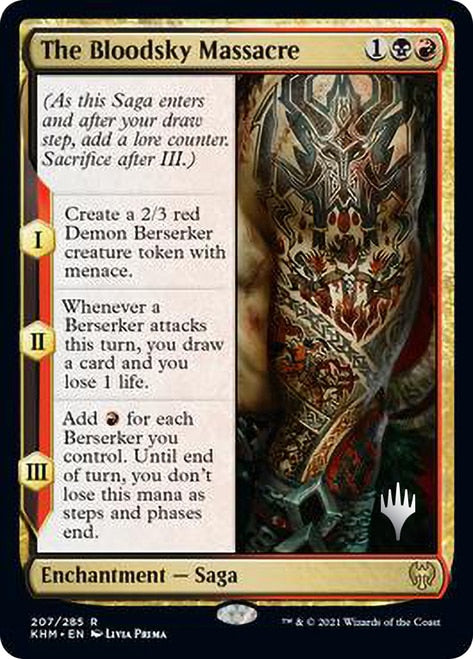 The Bloodsky Massacre (Promo Pack) [Kaldheim Promos] | Golgari Games