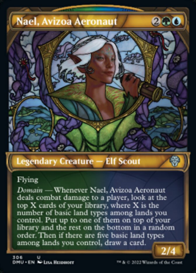 Nael, Avizoa Aeronaut (Showcase) [Dominaria United] | Golgari Games