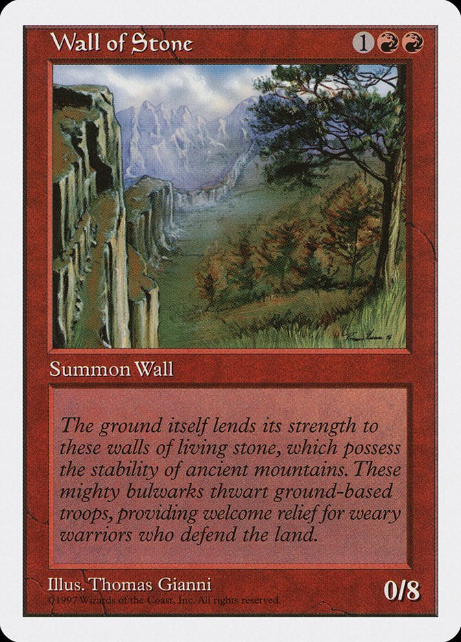 Wall of Stone [Fifth Edition] | Local Legends