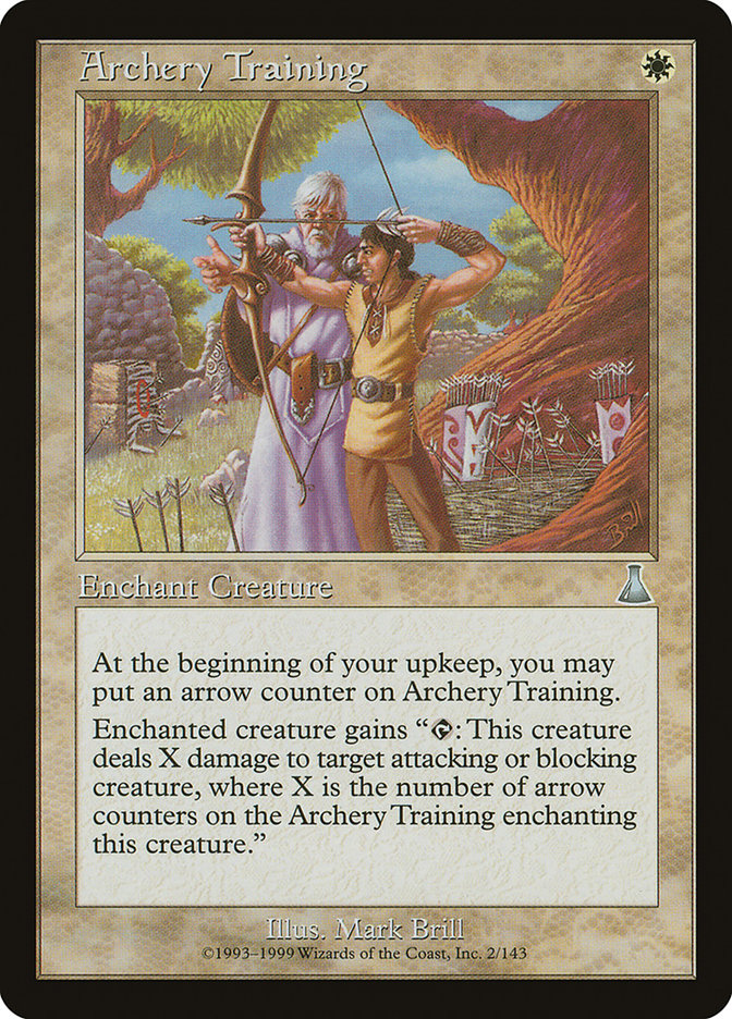 Archery Training [Urza's Destiny] | Golgari Games