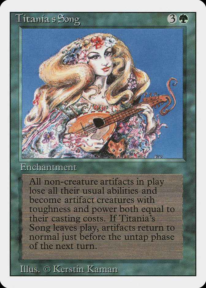 Titania's Song [Revised Edition] | Golgari Games