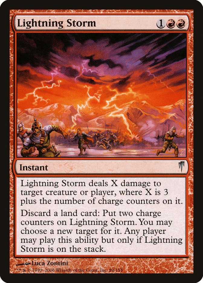 Lightning Storm [Coldsnap] | Local Legends