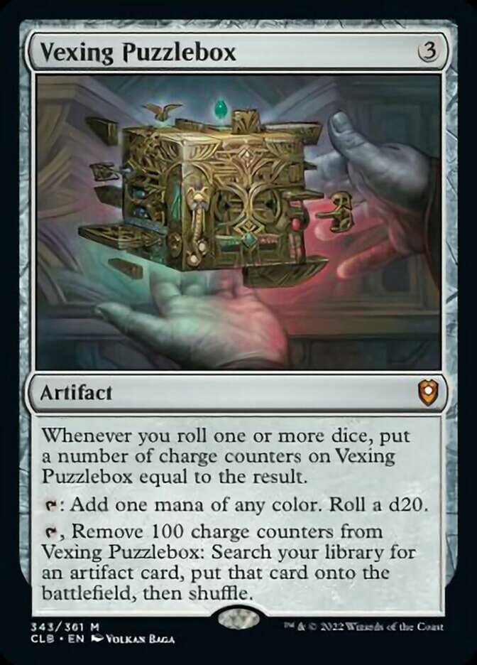 Vexing Puzzlebox [Commander Legends: Battle for Baldur's Gate] | Golgari Games