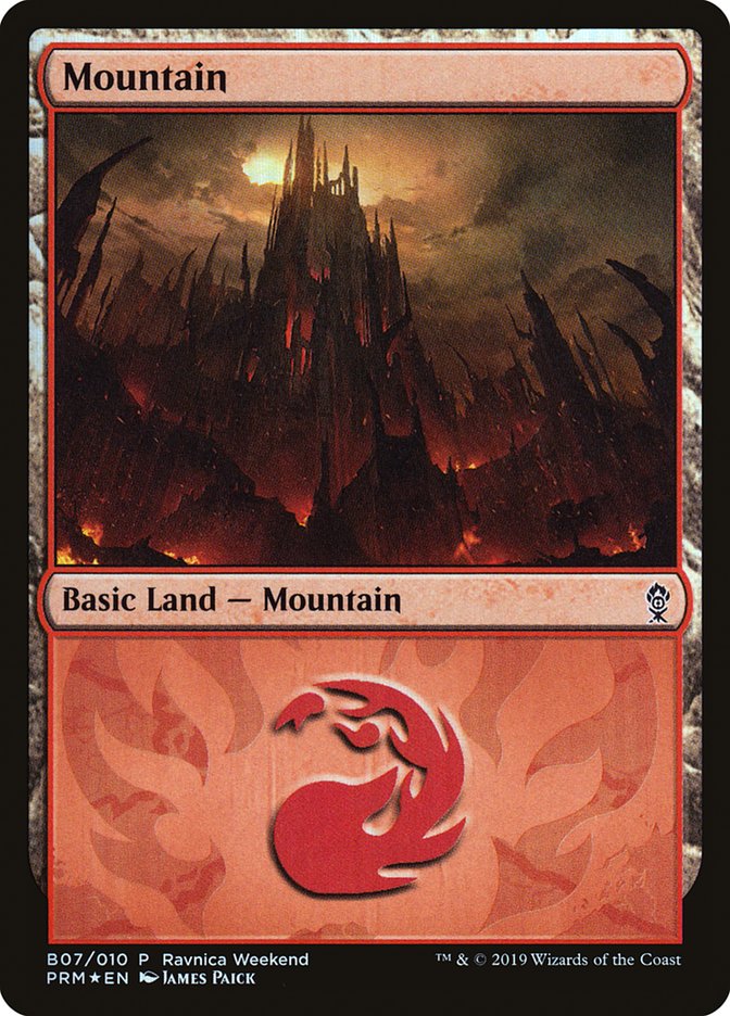 Mountain (B07) [Ravnica Allegiance Guild Kit] | Local Legends