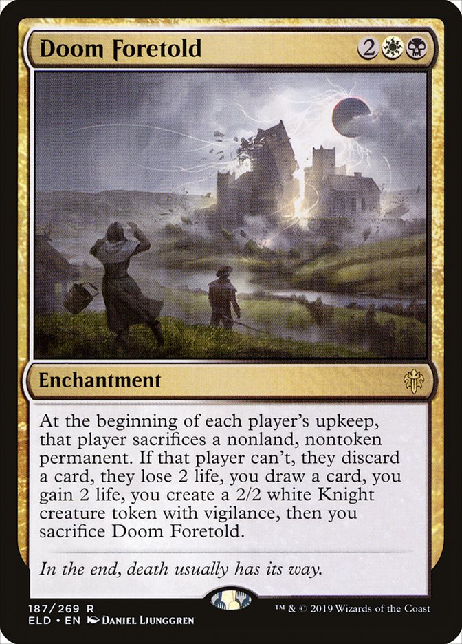 Doom Foretold [Throne of Eldraine] | Local Legends