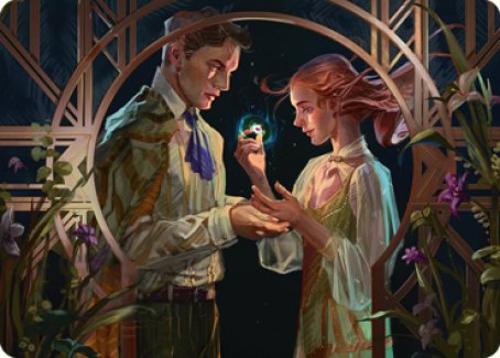 Prosperous Partnership Art Card [Streets of New Capenna Art Series] | Golgari Games