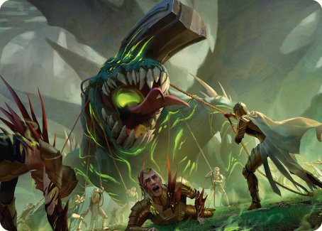 Noxious Assault Art Card [Phyrexia: All Will Be One Art Series] | Local Legends