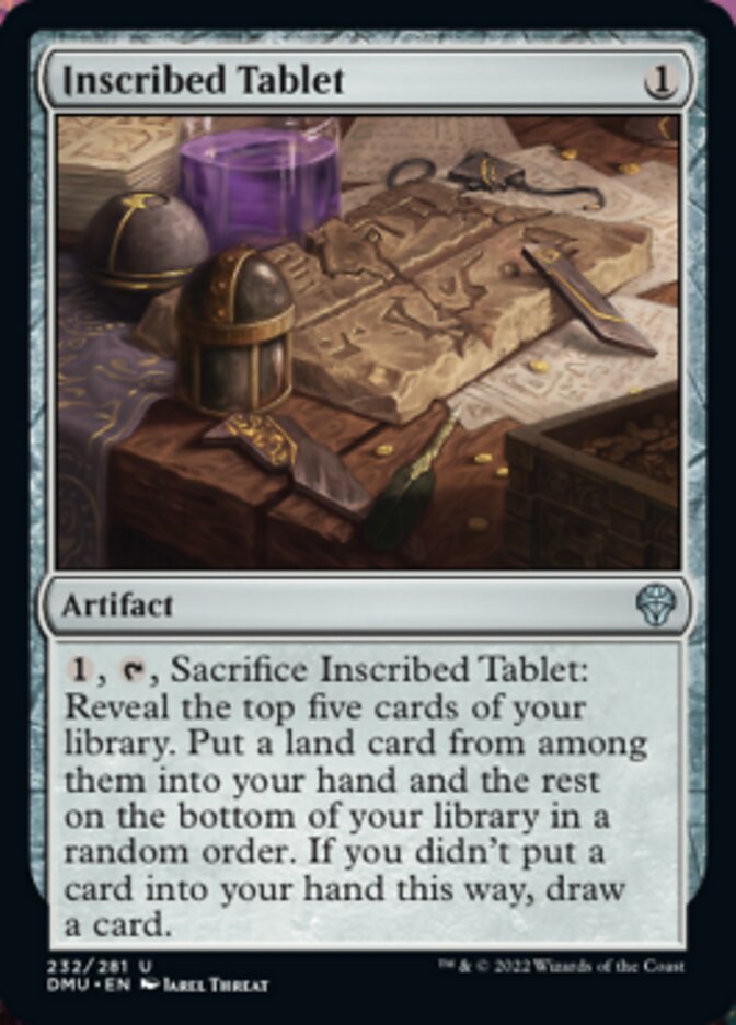 Inscribed Tablet [Dominaria United] | Local Legends