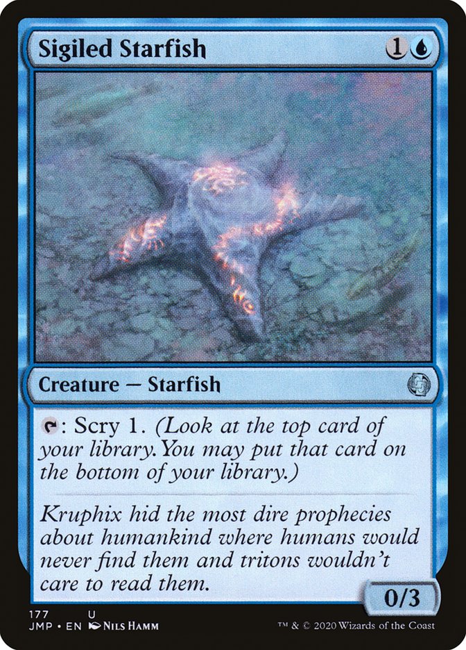 Sigiled Starfish [Jumpstart] | Local Legends