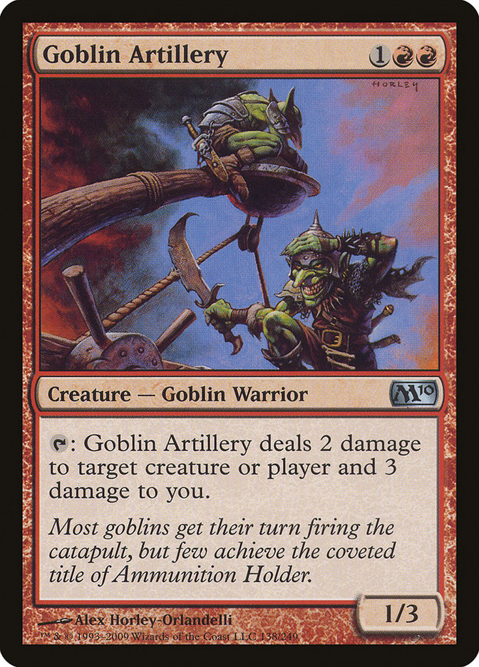 Goblin Artillery [Magic 2010] | Golgari Games