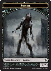 Zombie // Shapeshifter Double-sided Token [Commander 2018 Tokens] | Golgari Games