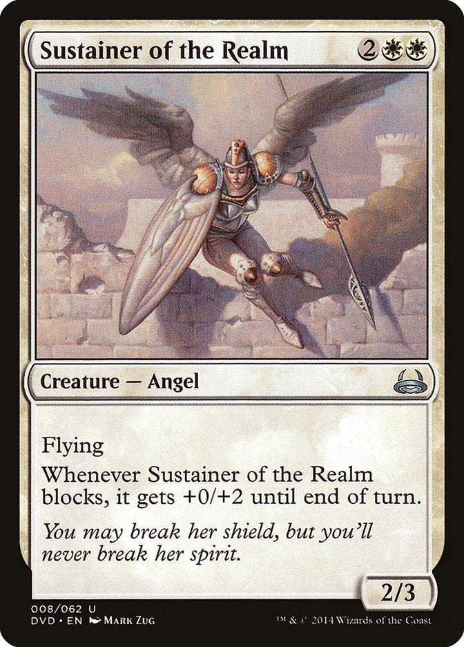 Sustainer of the Realm (Divine vs. Demonic) [Duel Decks Anthology] | Local Legends
