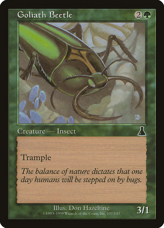Goliath Beetle [Urza's Destiny] | Local Legends