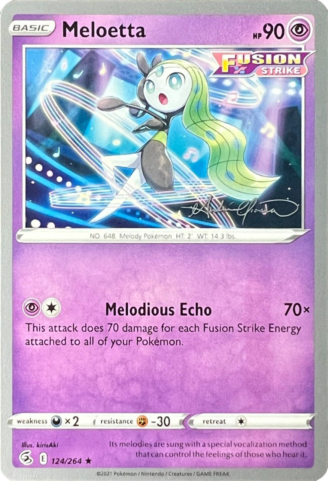 Meloetta (124/264) (The Shape of Mew - Andre Chiasson) [World Championships 2022] | Golgari Games