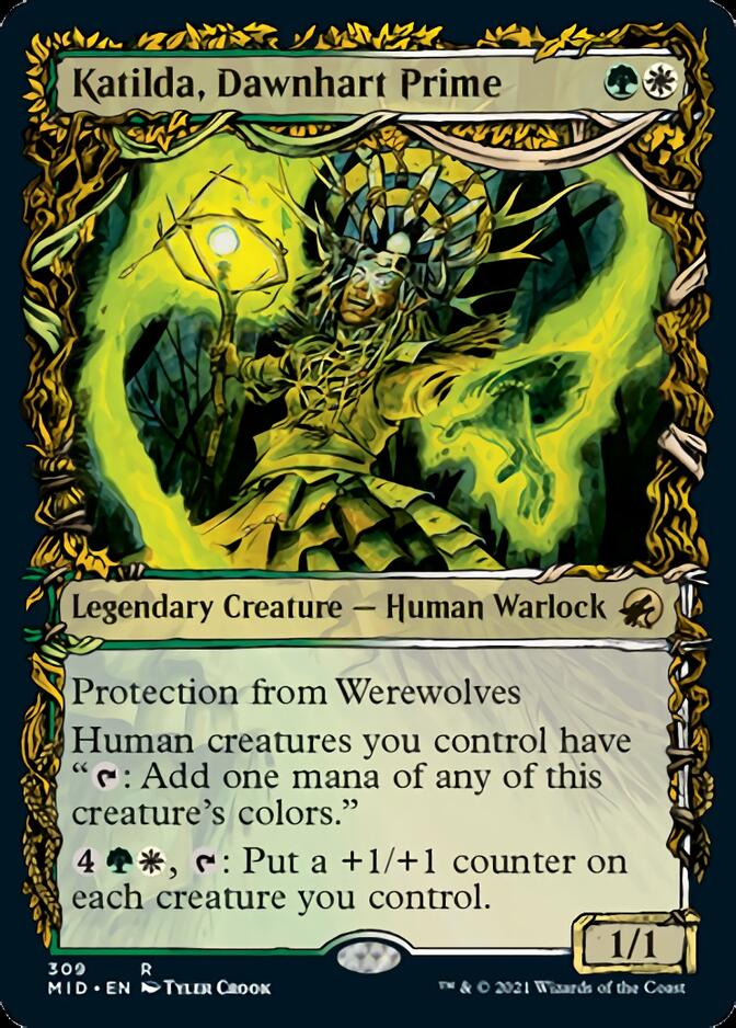 Katilda, Dawnhart Prime (Showcase Equinox) [Innistrad: Midnight Hunt] | Local Legends