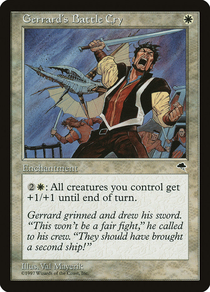 Gerrard's Battle Cry [Tempest] | Local Legends