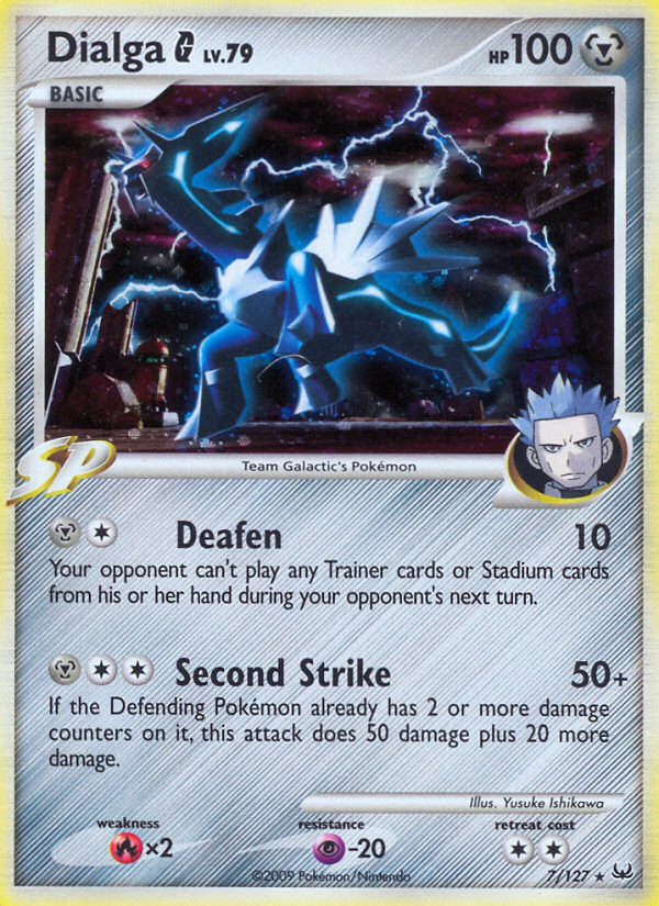 Dialga G (7/127) [Platinum: Base Set] | Golgari Games