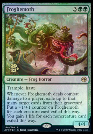 Froghemoth [Dungeons & Dragons: Adventures in the Forgotten Realms Prerelease Promos] | Golgari Games