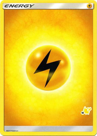 Lightning Energy (Pikachu Stamp #10) [Battle Academy 2020] | Local Legends