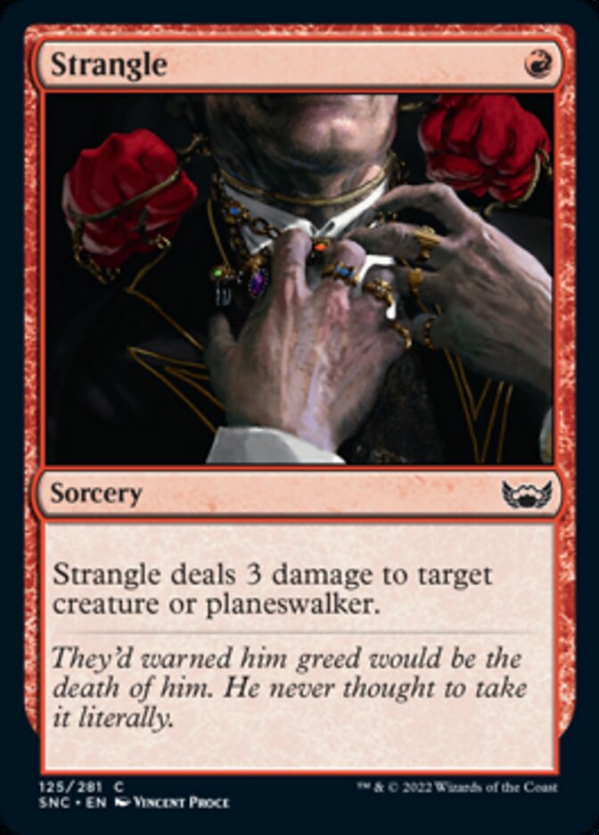 Strangle [Streets of New Capenna] | Golgari Games