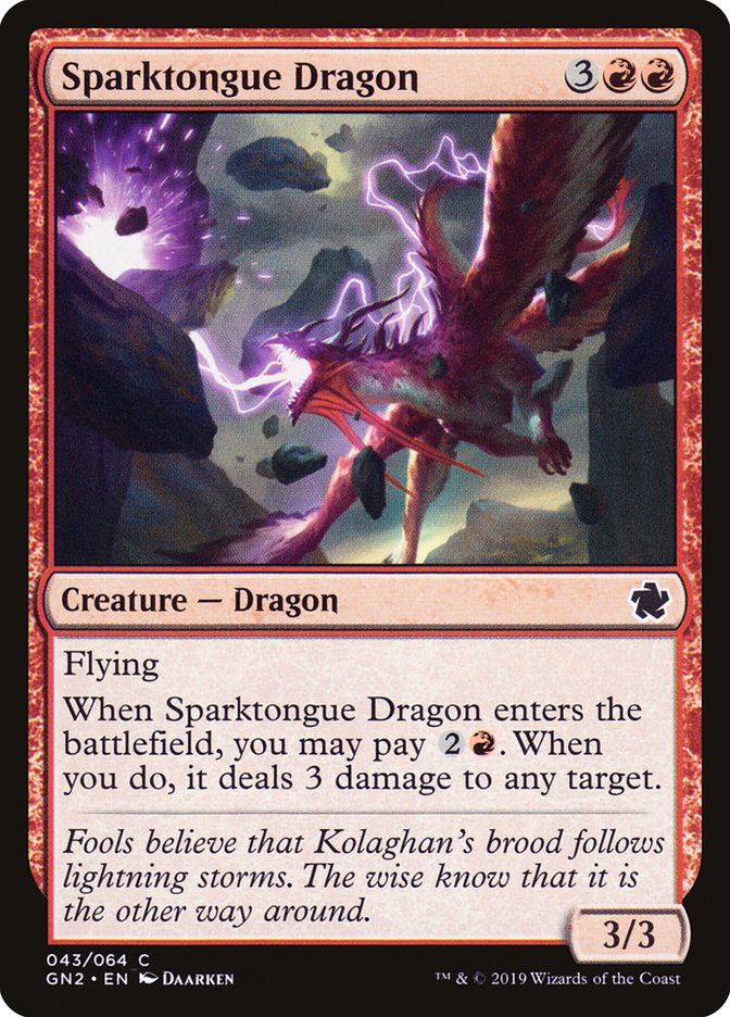 Sparktongue Dragon [Game Night 2019] | Local Legends