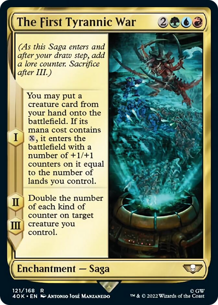 The First Tyrannic War (Surge Foil) [Universes Beyond: Warhammer 40,000] | Local Legends