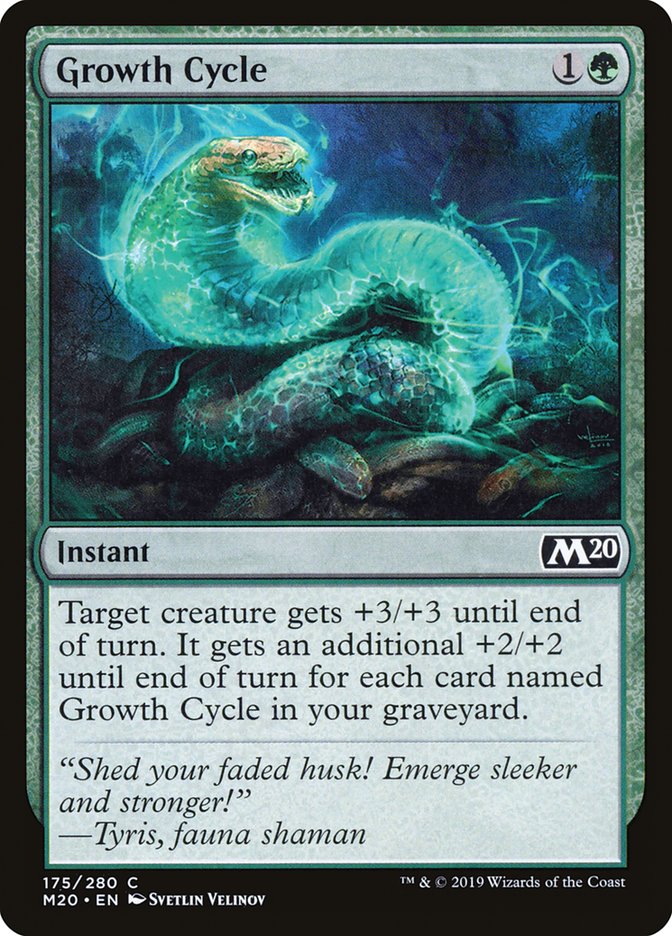 Growth Cycle [Core Set 2020] | Local Legends