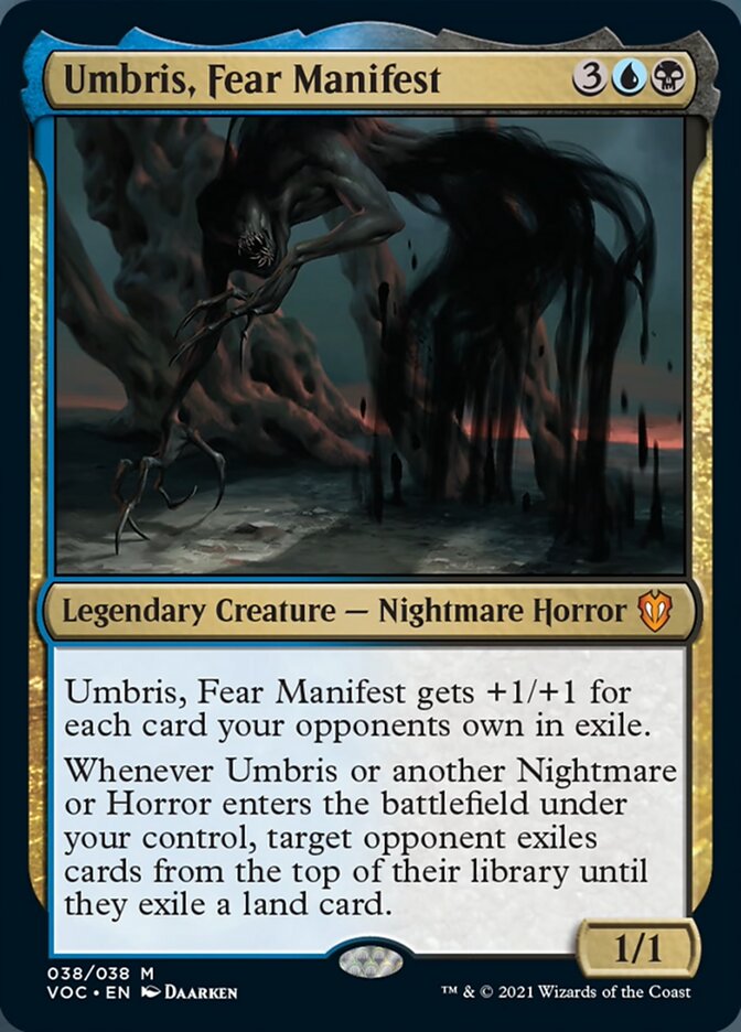 Umbris, Fear Manifest [Innistrad: Crimson Vow Commander] | Golgari Games