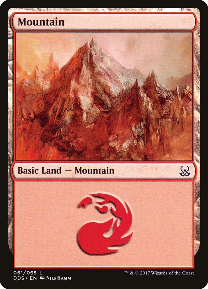 Mountain (61) [Duel Decks: Mind vs. Might] | Local Legends