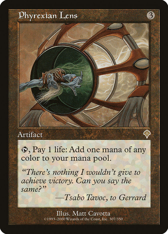 Phyrexian Lens [Invasion] | Local Legends