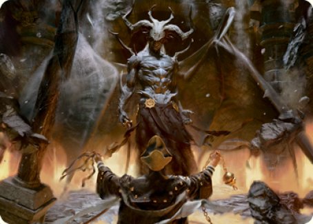 Ormendahl, the Corrupter Art Card [Innistrad: Midnight Hunt Art Series] | Local Legends