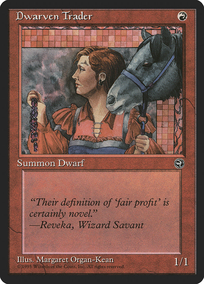 Dwarven Trader (Reveka Flavor Text) [Homelands] | Local Legends