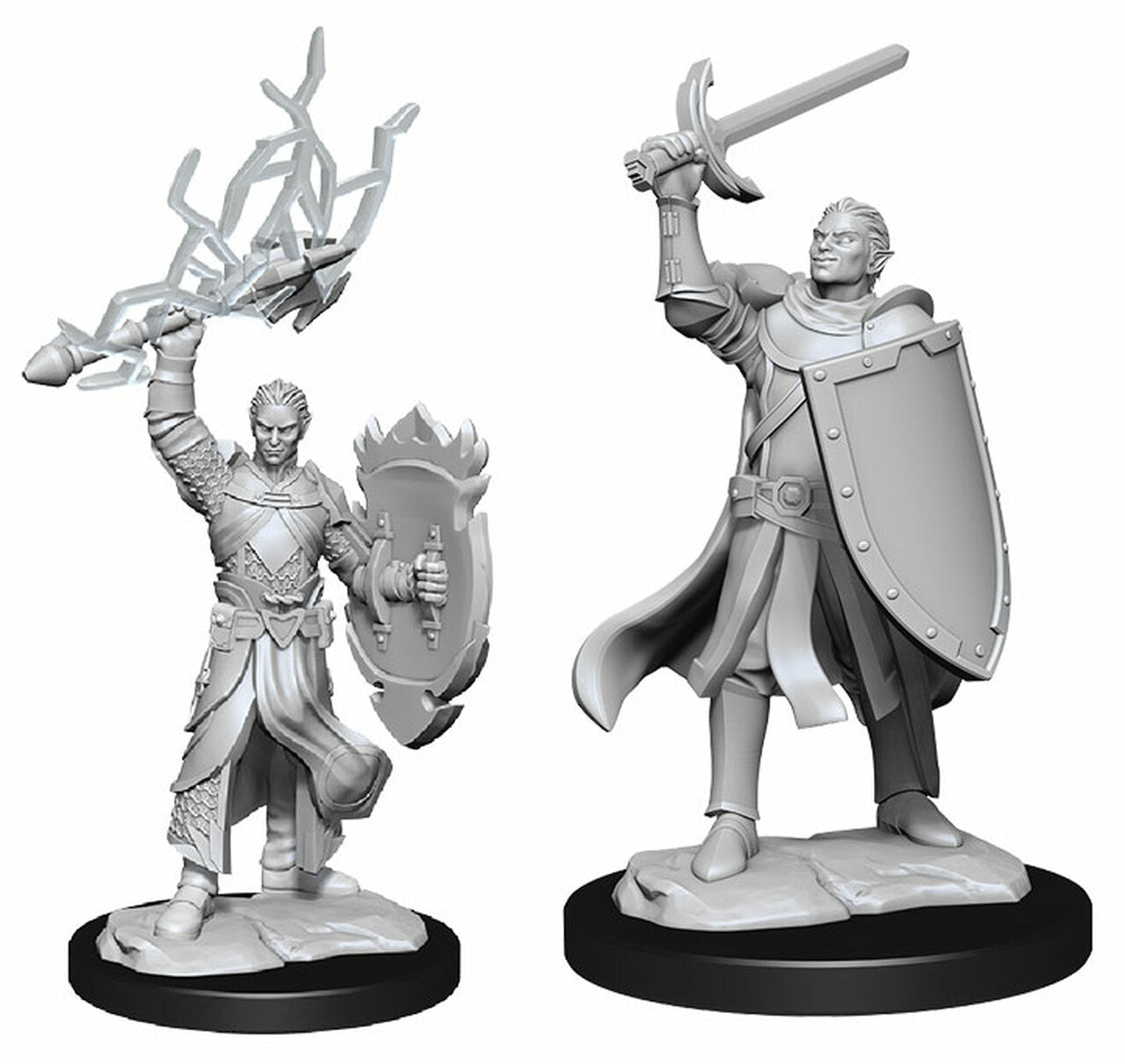 D&D Miniatures Half-elf paladin | Golgari Games