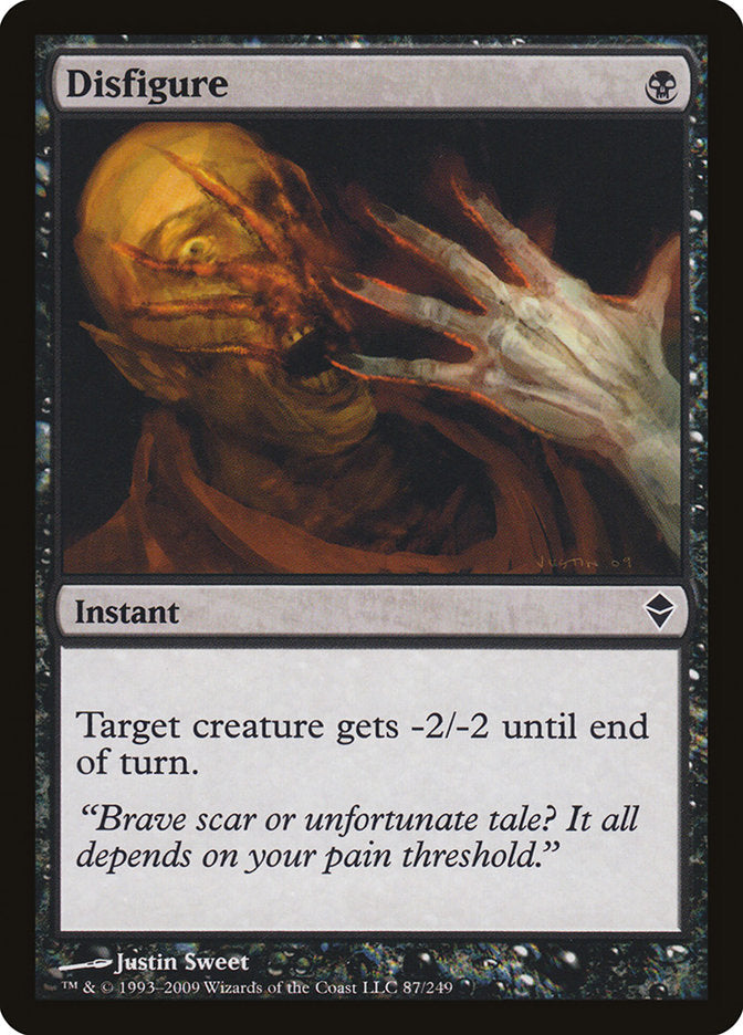 Disfigure [Zendikar] | Local Legends