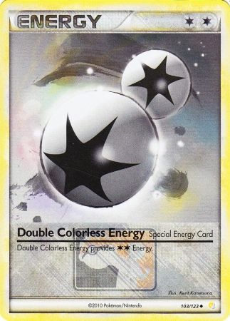 Double Colorless Energy (103/123) (League Promo) [HeartGold & SoulSilver: Base Set] | Golgari Games