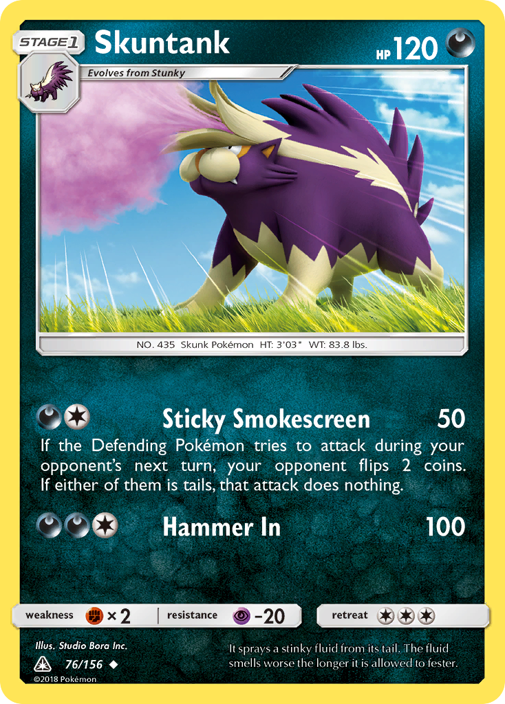 Skuntank (76/156) [Sun & Moon: Ultra Prism] | Golgari Games