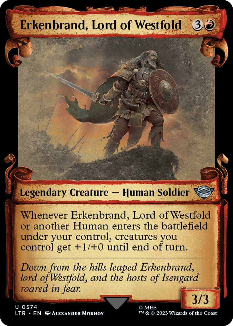 Erkenbrand, Lord of Westfold [The Lord of the Rings: Tales of Middle-Earth Showcase Scrolls] | Local Legends