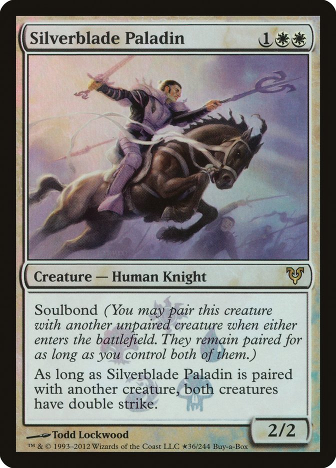 Silverblade Paladin (Buy-A-Box) [Avacyn Restored Promos] | Golgari Games