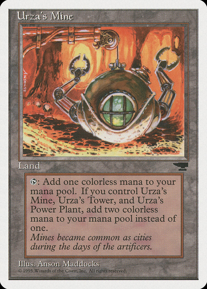 Urza's Mine (Orange Background) [Chronicles] | Golgari Games