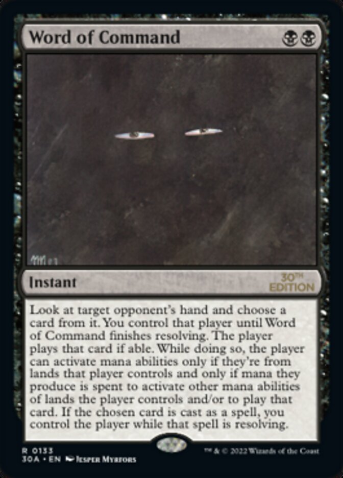Word of Command [30th Anniversary Edition] | Local Legends