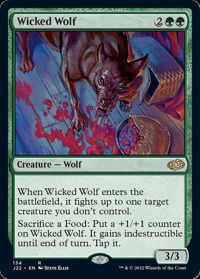 Wicked Wolf [Jumpstart 2022] | Golgari Games